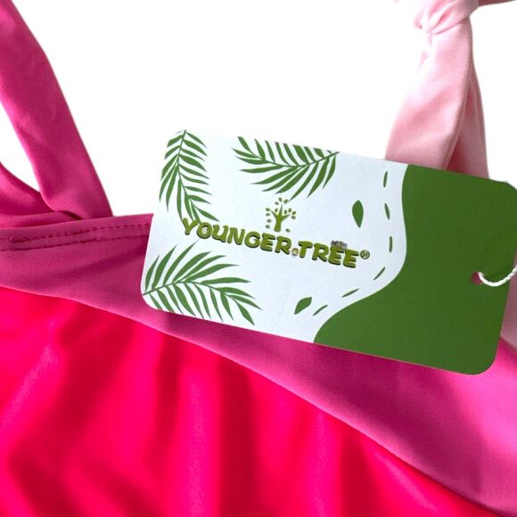 Little Girl Pink and Orange Bikini Size 2-3Y‎ NWT - Picture 2 of 4